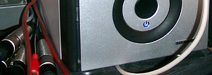 Hauptschalter des Rechners