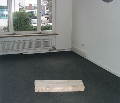 Der Raum in dem HOERSPIEL entsteht